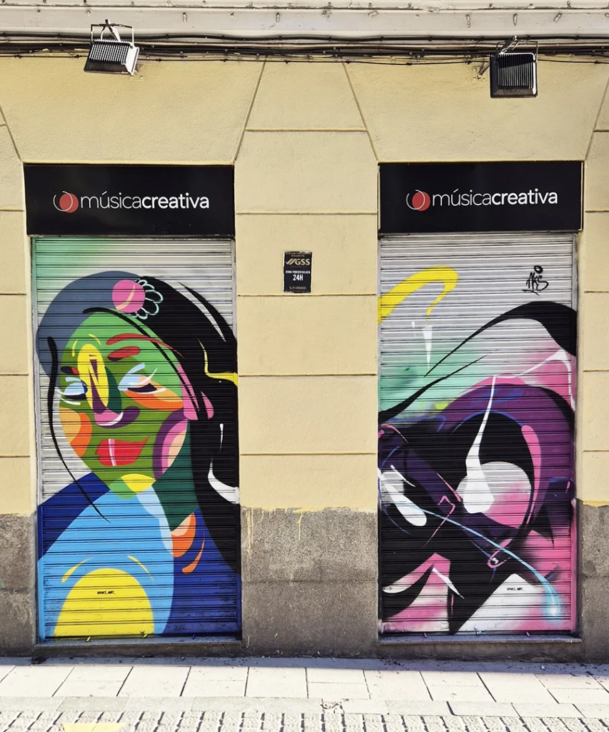 Decoración exterior música creativa