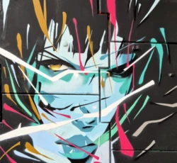 nks_abstractface1 colores explosion woman graffiti